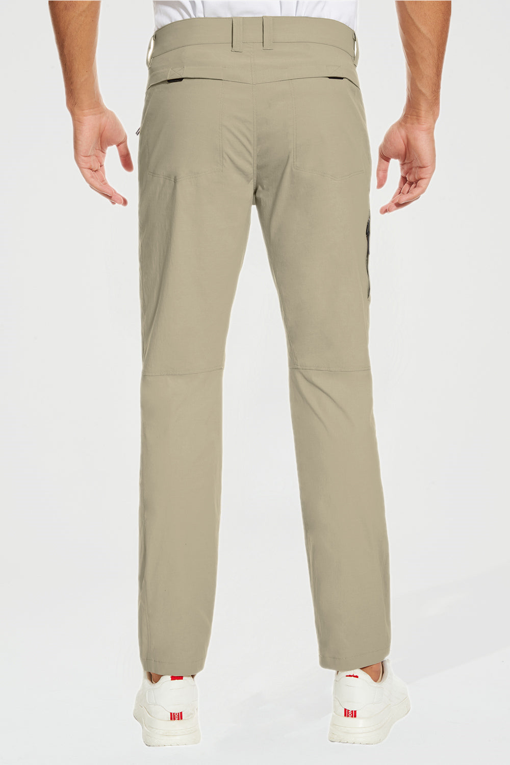 Buy GenericCargo Pants for Men Relaxed Fit Causal Slim Beach Work  Streetwear Khaki Baggy Pants with Zipper Pockets Online at desertcartINDIA